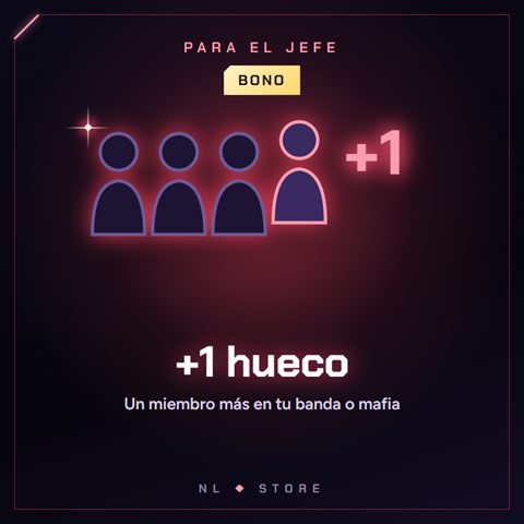 +1 hueco para tu banda o mafia